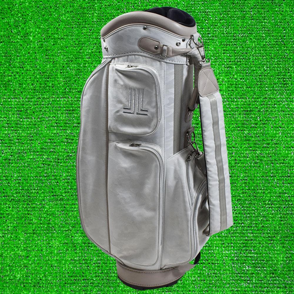 LANVIN SPORT ランバン ゴルフ キャディバッグ９型【ホワイト】中古！