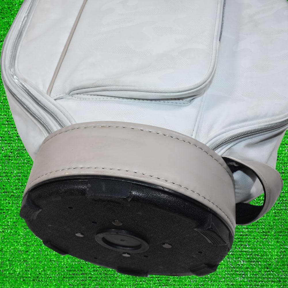 LANVIN SPORT ランバン ゴルフ キャディバッグ９型【ホワイト】中古！