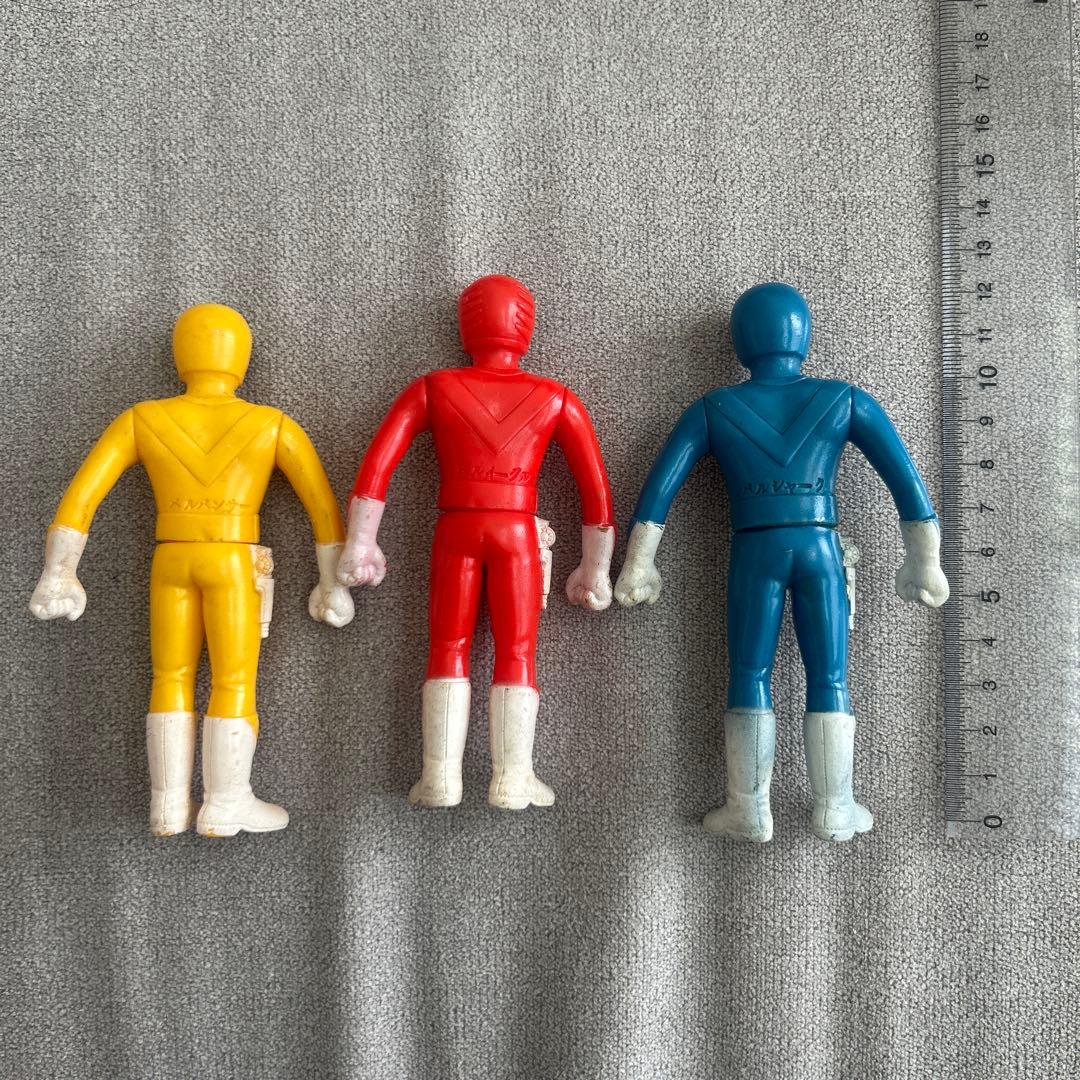 ☆サンバルカン バルイーグル バルパンサー バルシャーク ソフビ ☆