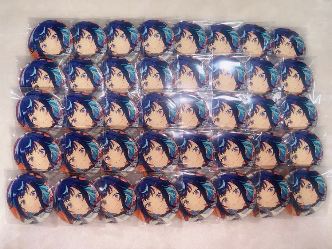 あんスタ　缶バッジ　エス　冴霧笑主