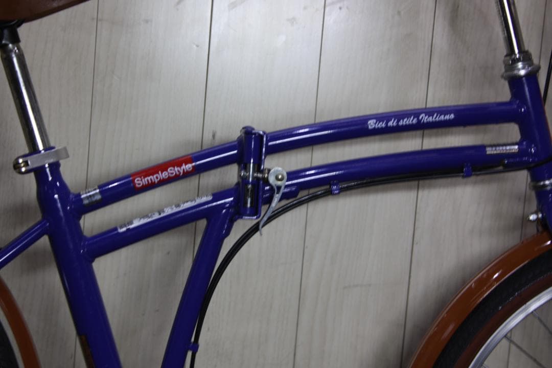 SIMPLE LIFE 24型 6速 400mm 折り畳みCITYクロス