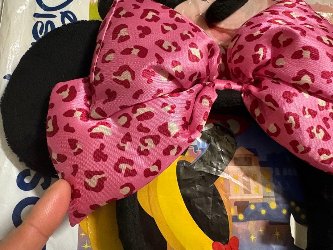 【大人気♡レア】カチューシャ ミニー ヒョウ柄 レオパード ピンク 2つセット