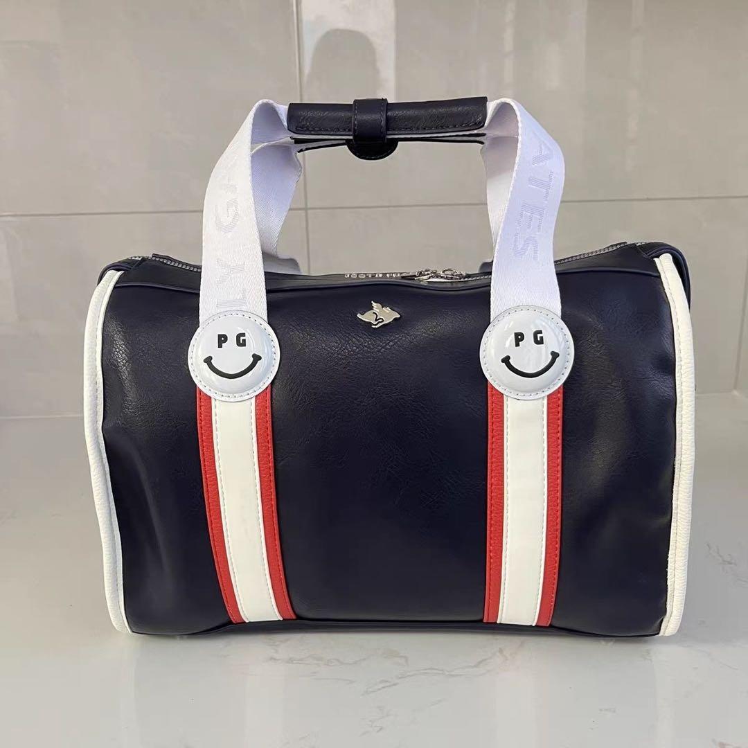 PEARLY GATES キャディバッグ ネイビー/ホワイト