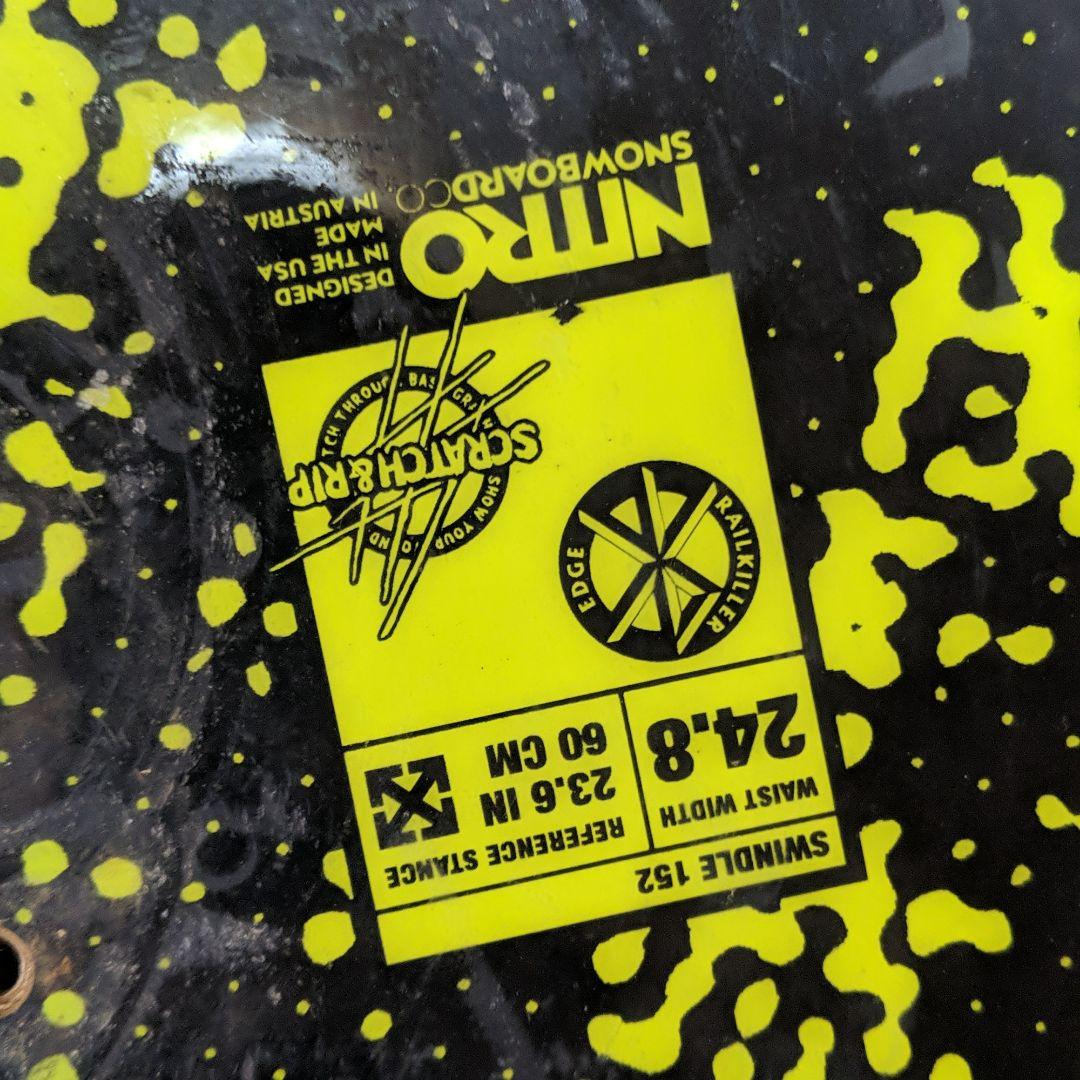 ナイトロ　スウィンデル　SWINDLE 152cm