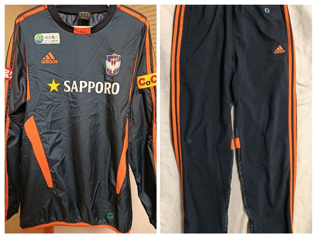 支給品　アルビレックス新潟　O　トレーニングウェア　上下セット