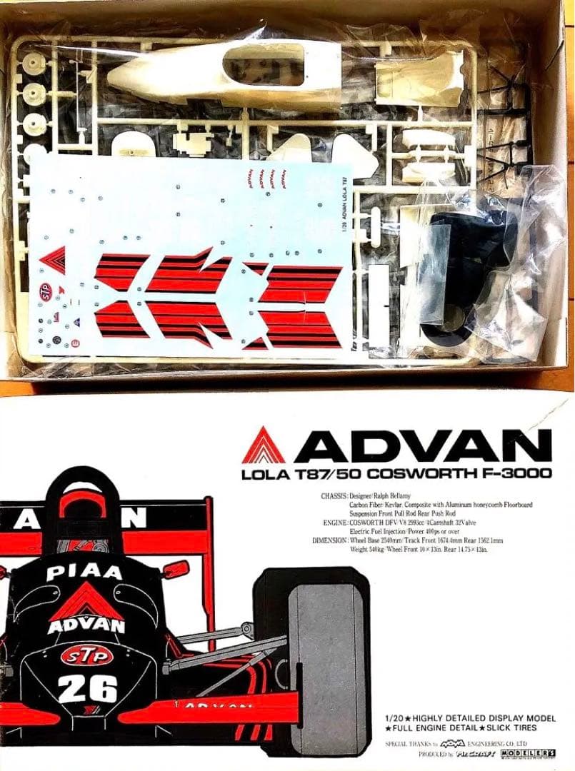1/20、1/24Ｆ3000、4個セット！