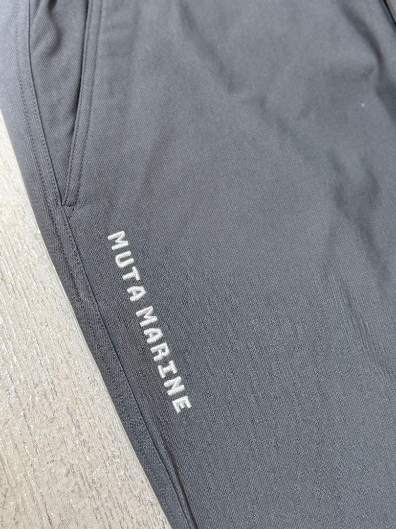 【新品】ムータマリン　ゴルフウェア　メンズ　長ズボン　グレー　L