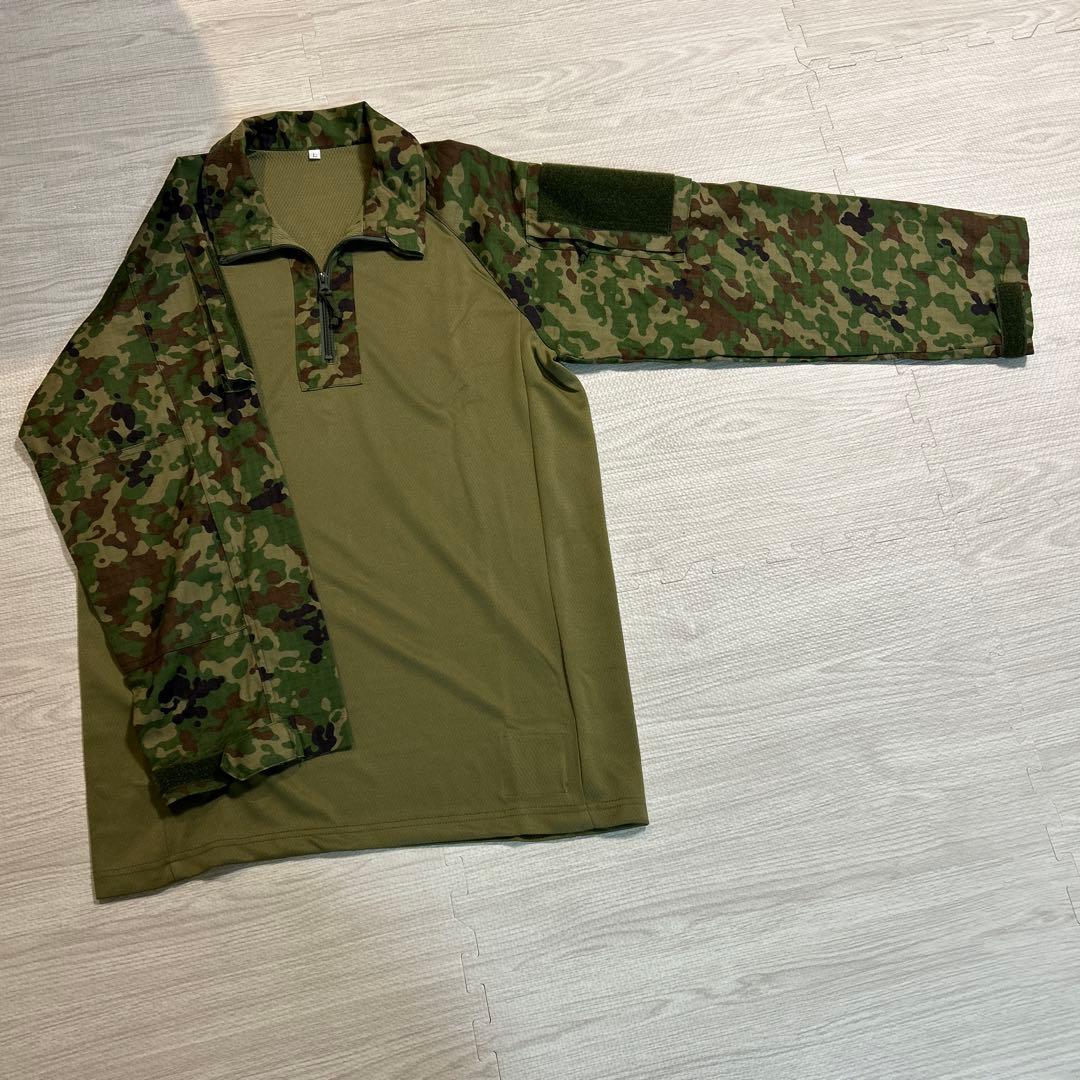 陸自迷彩　戦闘服　コンバットシャツ3型　MAXTACSコンバットパンツG4