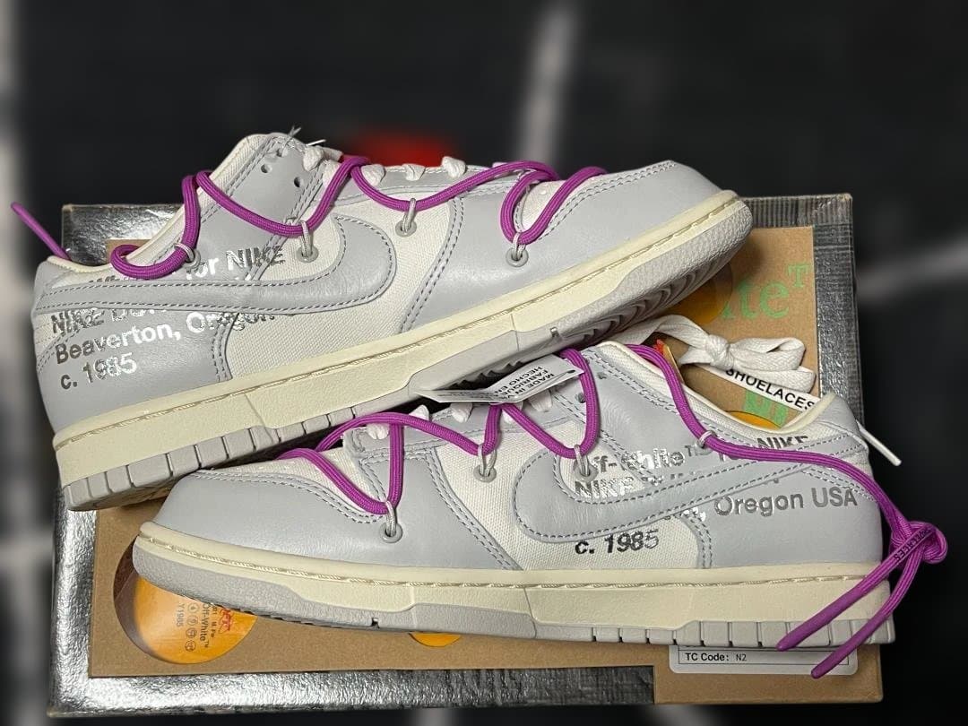 Nike Dunk Low ホワイト/グレー/ピンク