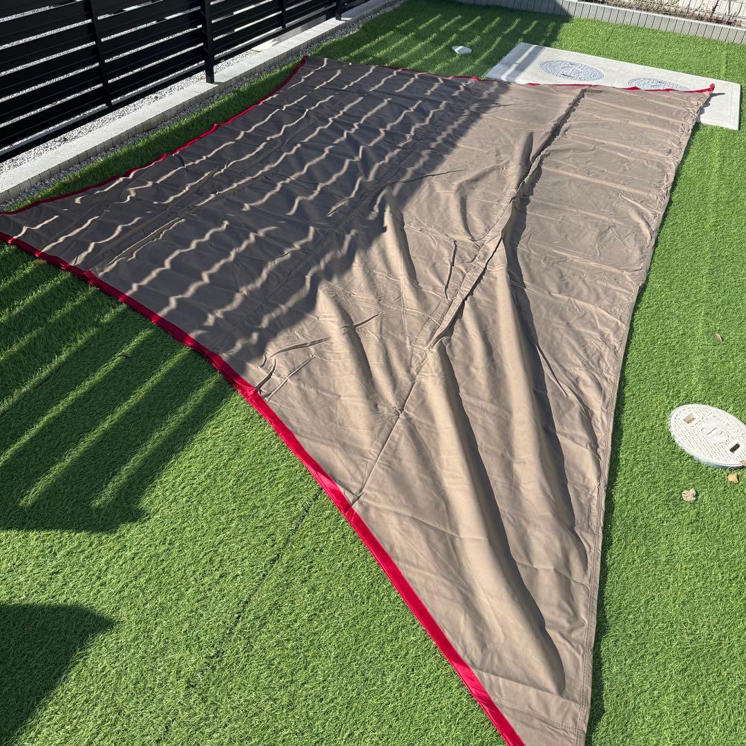 未使用 テンマク　焚き火タープ コットンヘキサL