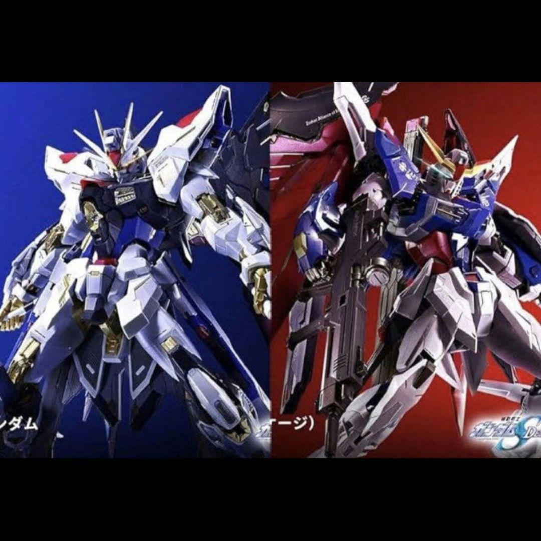 メタルビルド ストライクフリーダム& デスティニー&光の翼