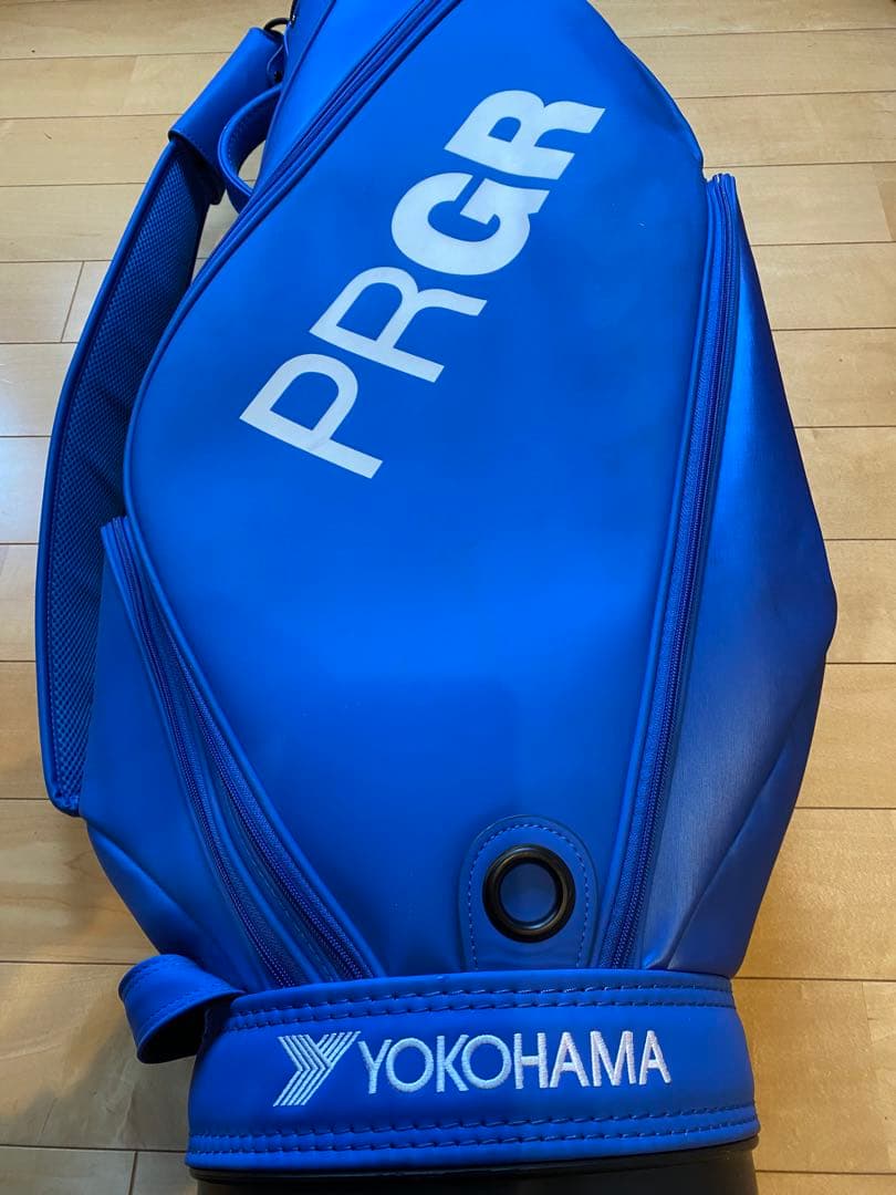 PRGR キャディバッグ 青　　美品