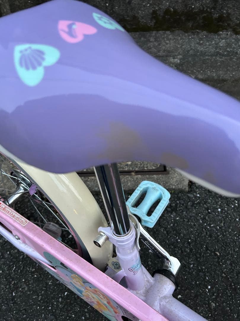 なっぴー　直接引渡希望　18インチ自転車 Disney プリンセス