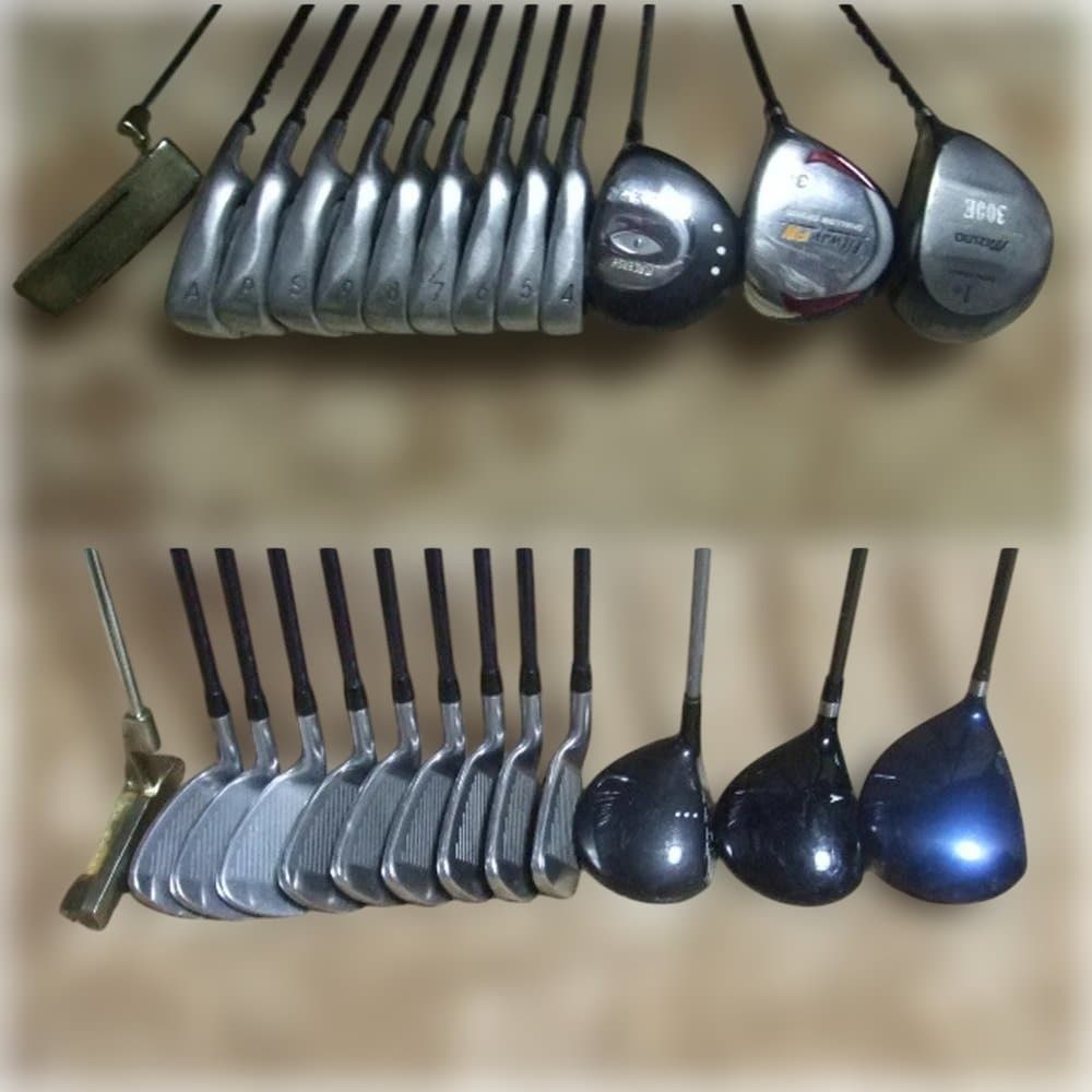 男性初心者用　ゴルフセット　１Wはデカヘッド　NIKEゴルフバック全１３本