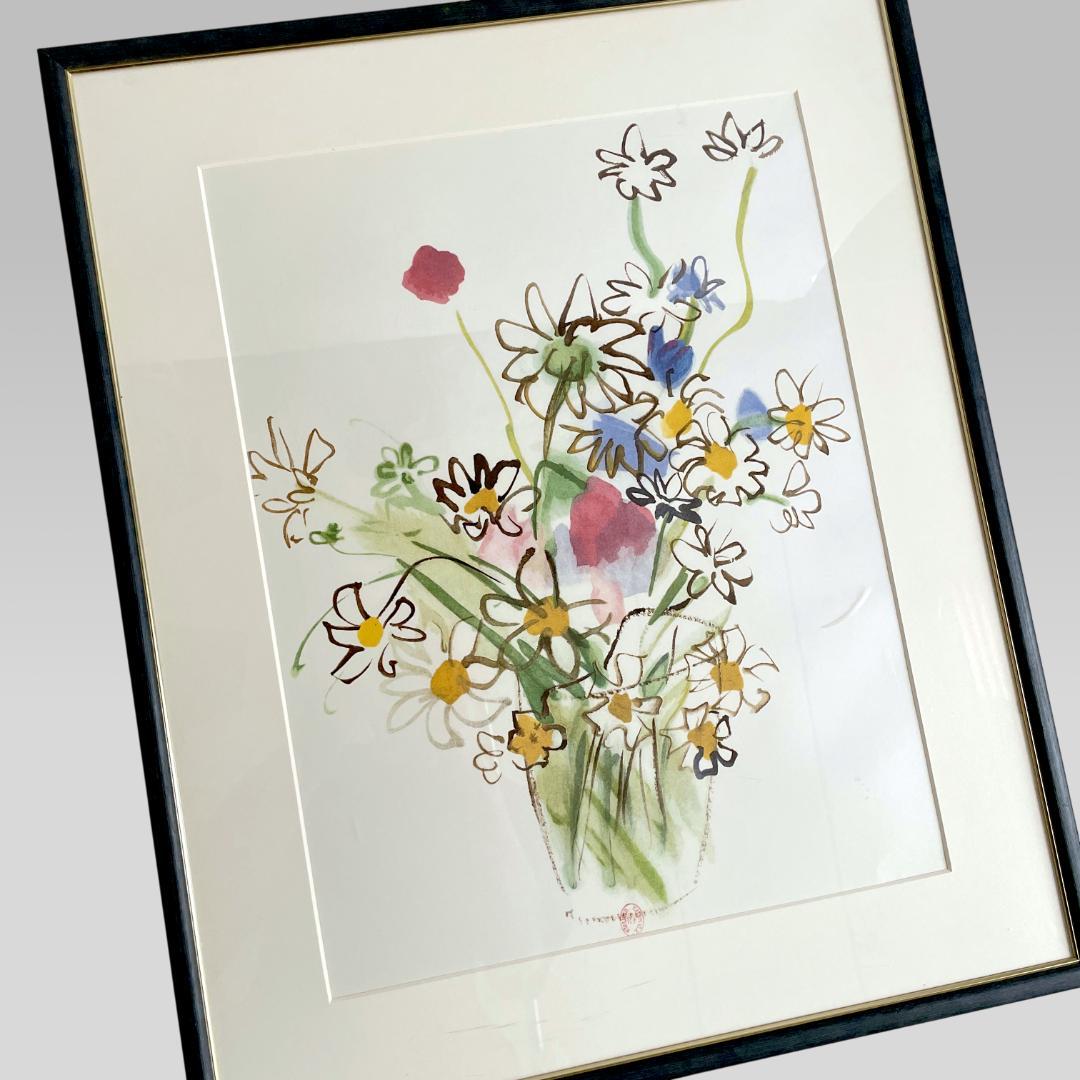 フランス発 BnF公式【ラウル・デュフィ】ヴィンテージ 額装 アートポスター