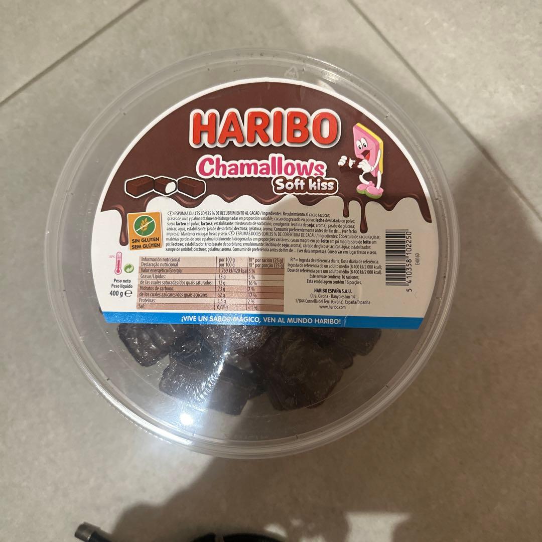 Haribo チョコマシュマロ バケツ 400g 8個セット