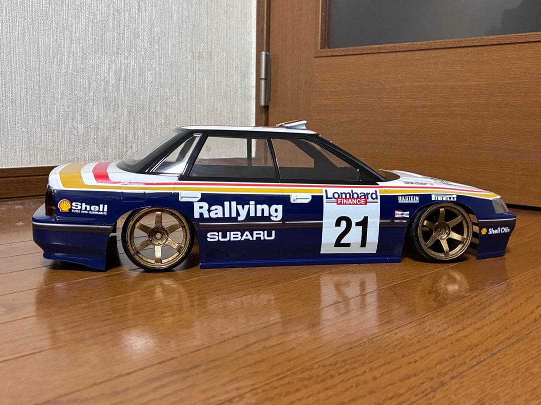 ABCホビー　レガシィ　ラリー仕様　ラジコンボディ