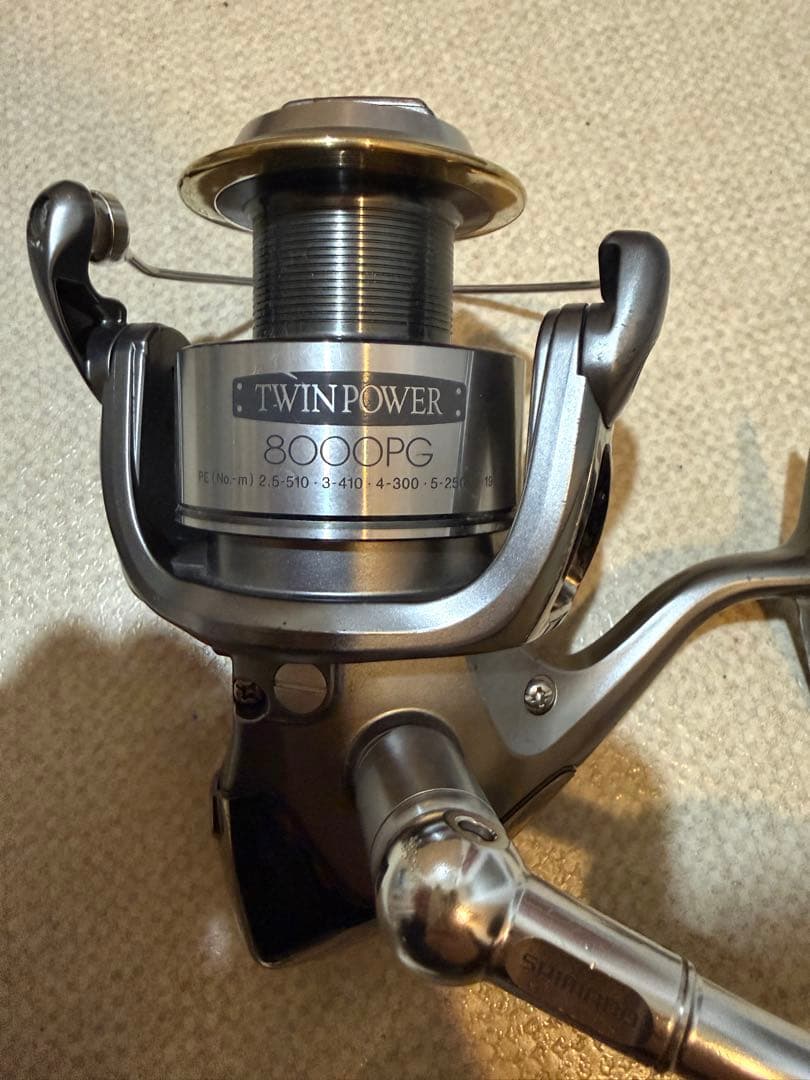シマノツインパワー8000PG