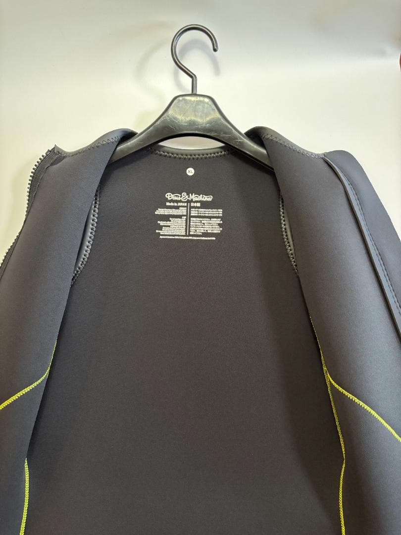 deus デウス ウエットスーツ ベスト タッパー フロントジップ XLサイズ