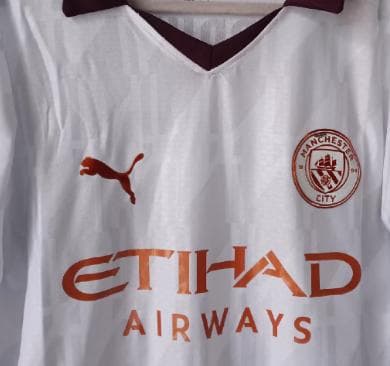 23/24 シーズン マンチェスターC アウェイ 長袖 デ・ブライネ #17