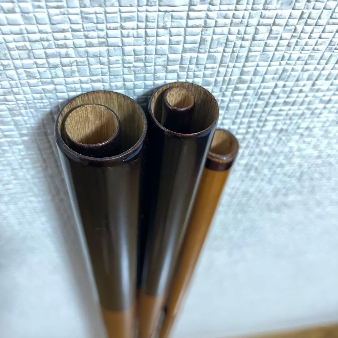 ヤマメ　渓流竿　いなり町　東作　江戸和竿　15.4尺　5本継　金ラベル