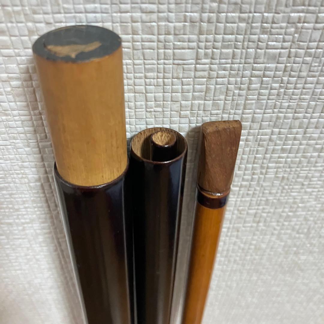 ヤマメ　渓流竿　いなり町　東作　江戸和竿　15.4尺　5本継　金ラベル