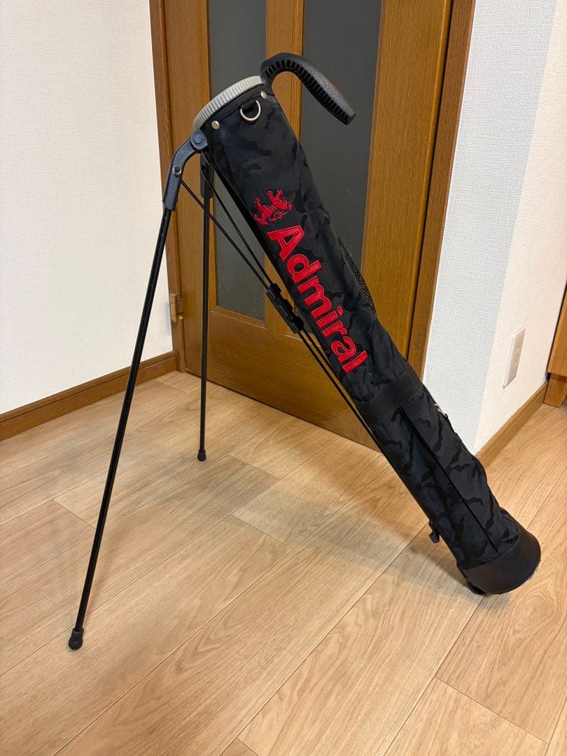 超美品★Admiral スタンドバッグ ★ブラック・迷彩