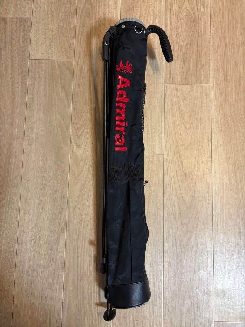 超美品★Admiral スタンドバッグ ★ブラック・迷彩