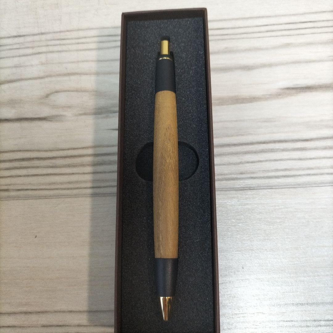 ボナンペン シャープペンシル 桑の木 真鍮金具