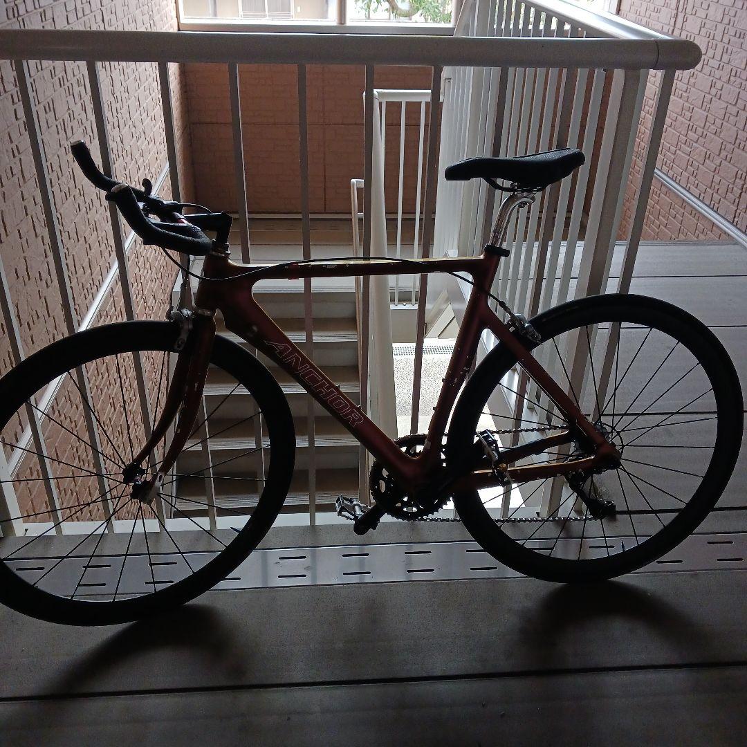 カーボンフレーム・フォーク・シートポスト付き（他付属せず）