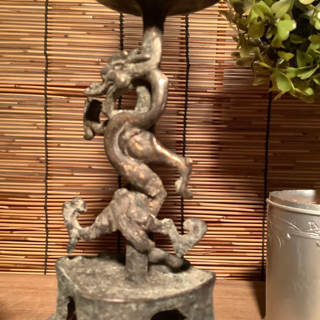 中国・北魏「天上界・阿弥陀如来」龍神・隋・唐・三重方形座・鍍金黄銅