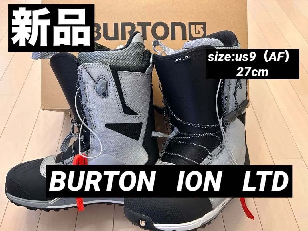 新品　未使用品　BURTON ION-LTD ブーツ 9 27 バートン　アイオ