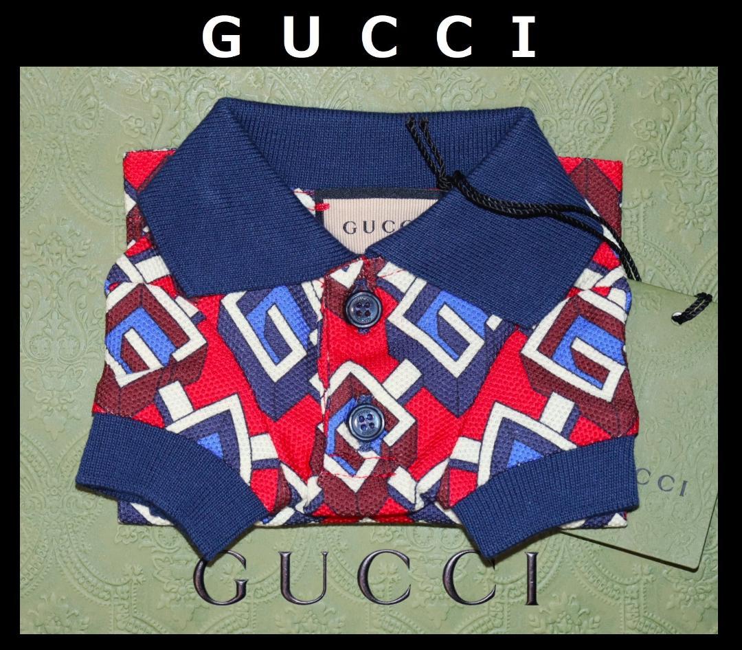 新品 GUCCI ペットコレクション モノグラムシャツ (XXS) Ⓗ