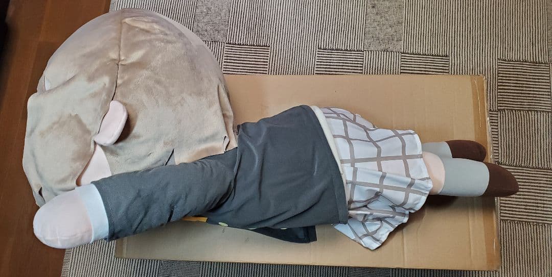 テラジャンボ 中須かすみ ラブライブ！虹ヶ咲　寝そべりぬいぐるみ