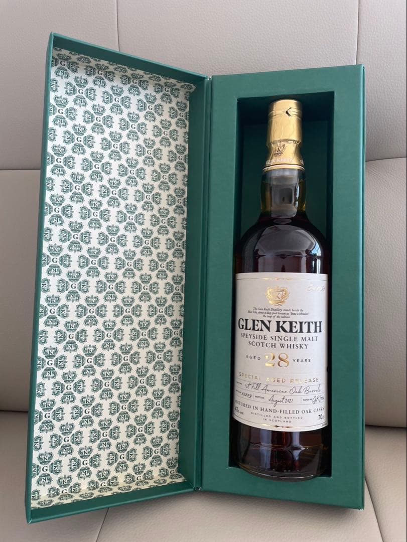 ネット最安！グレンキース　GLEN KEITH 28年　700ml