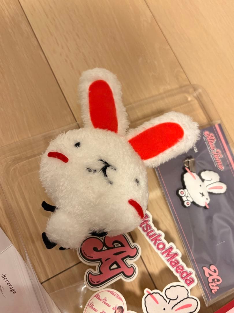 前田敦子・板野友美 直筆サインポストカード ネギ あっちゃんグッズ あつとも