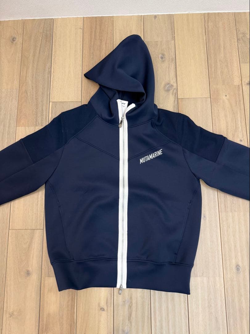 新品★61,600円 ムータマリン セットアップ フーディブルゾン＆パンツ 5