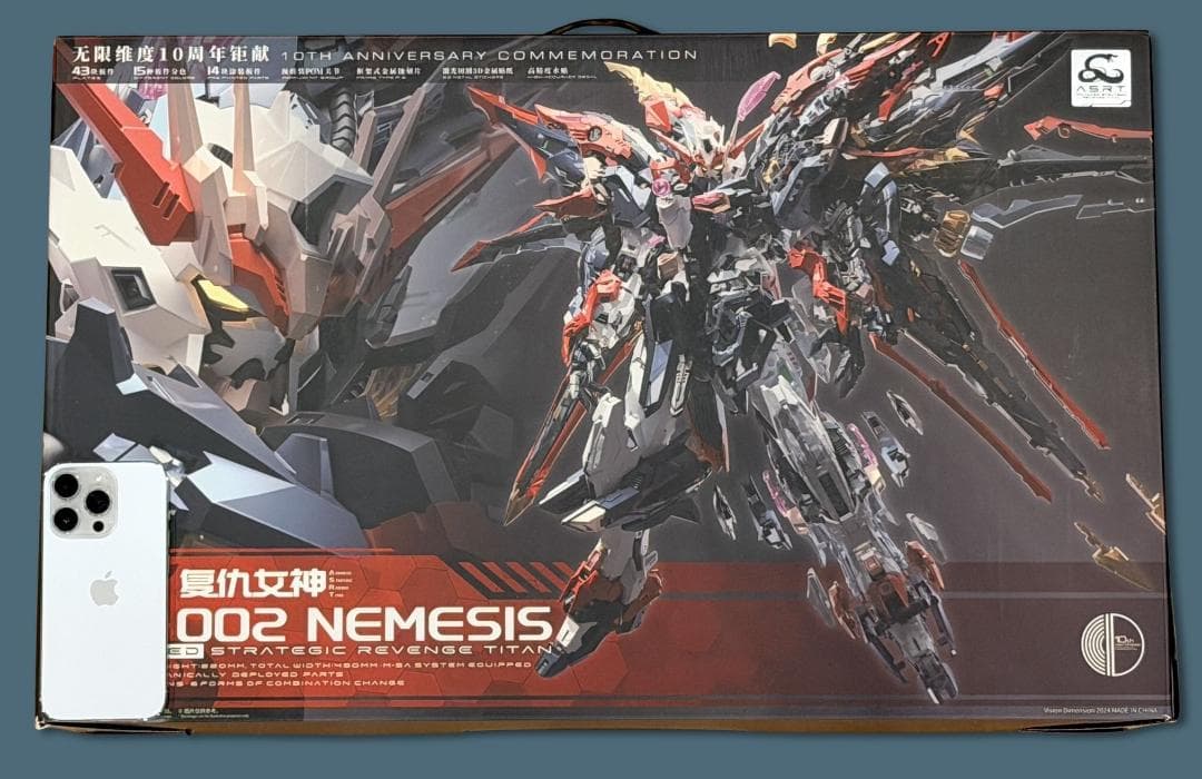 【海外限定・正規品】ネメシス 復讐女神 1/100 未組立 大型プラモデル