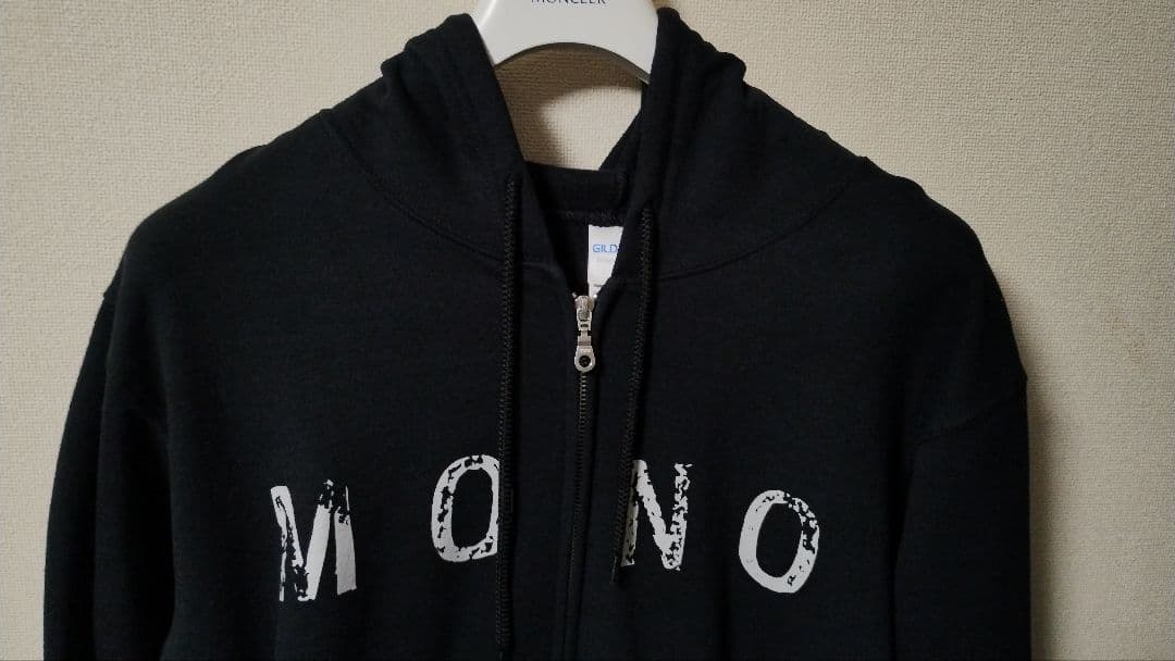 新品 レア バンド MONO ZIP パーカー XL グッズ envy toe