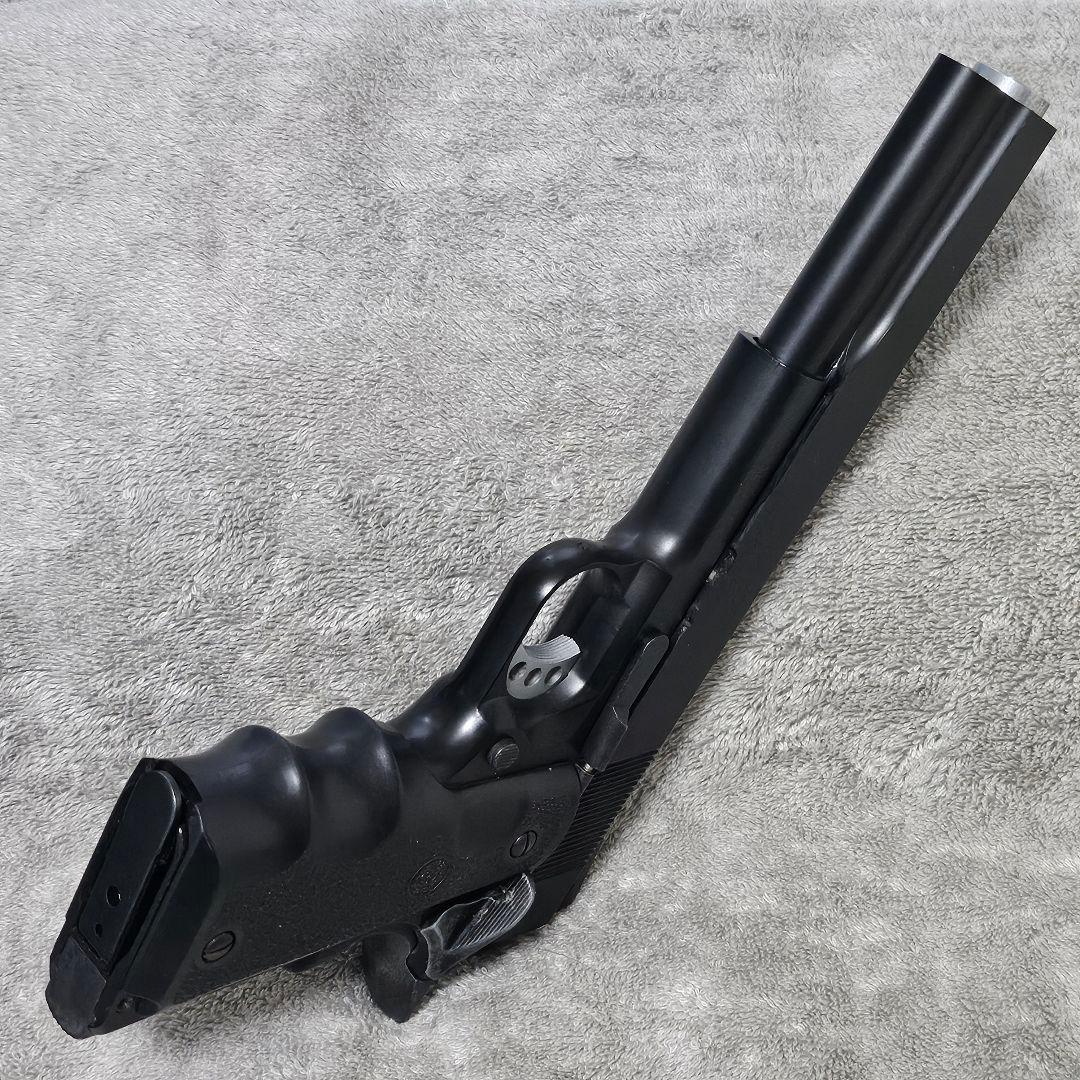 新日本模型 WA提供マグナ 純正ガスブロ FBI CUSTOM ブラック