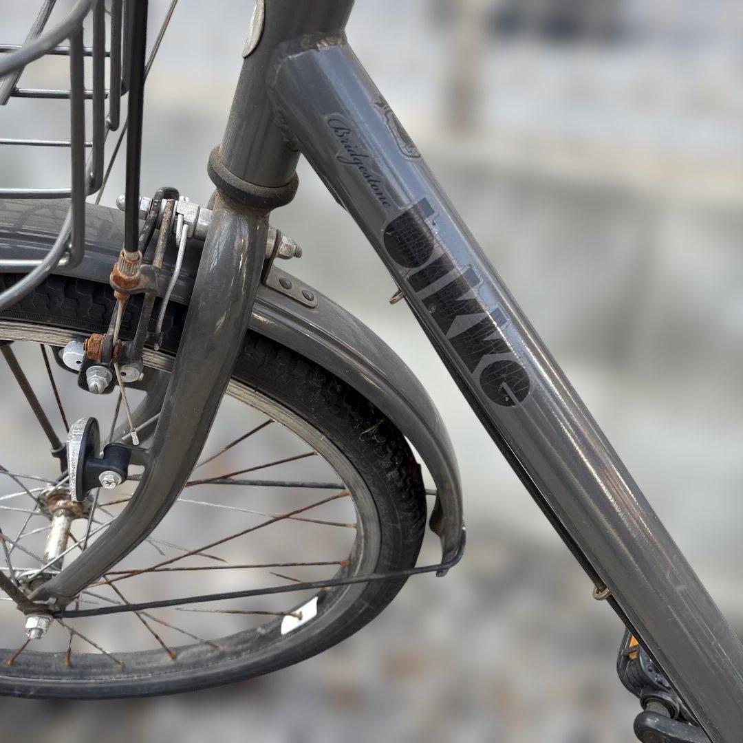 ブリヂストン　bikke 自転車　ジュニアシティサイクル　22インチ