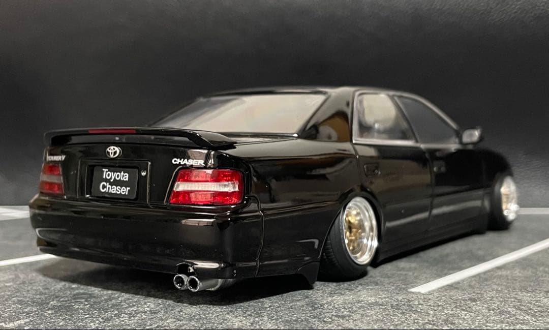 1/24 アシェット 国産名車 TOYOTA チェイサー 改造車 カスタムカー