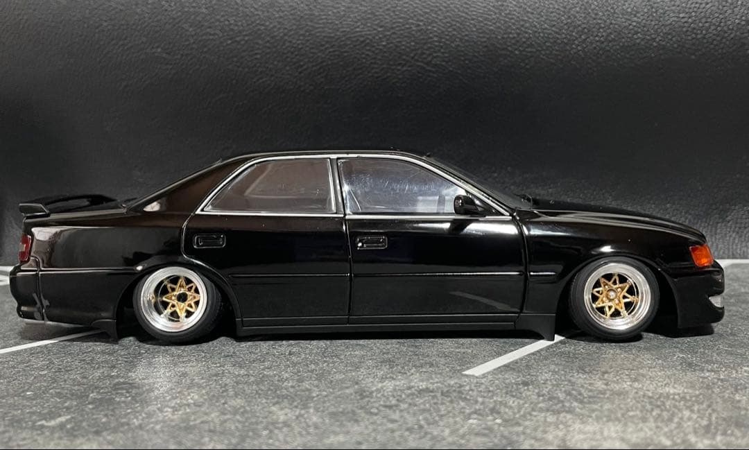 1/24 アシェット 国産名車 TOYOTA チェイサー 改造車 カスタムカー