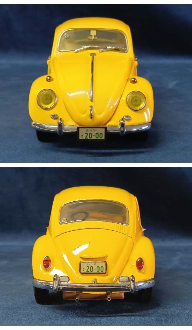 フランクリンミント 1967 フォルクスワーゲン・ビートル ダイキャストミニカー