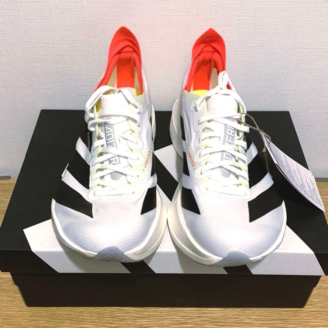 夜22時まで価格その後削除❗️貴重新品未使用26白adizero adiospro