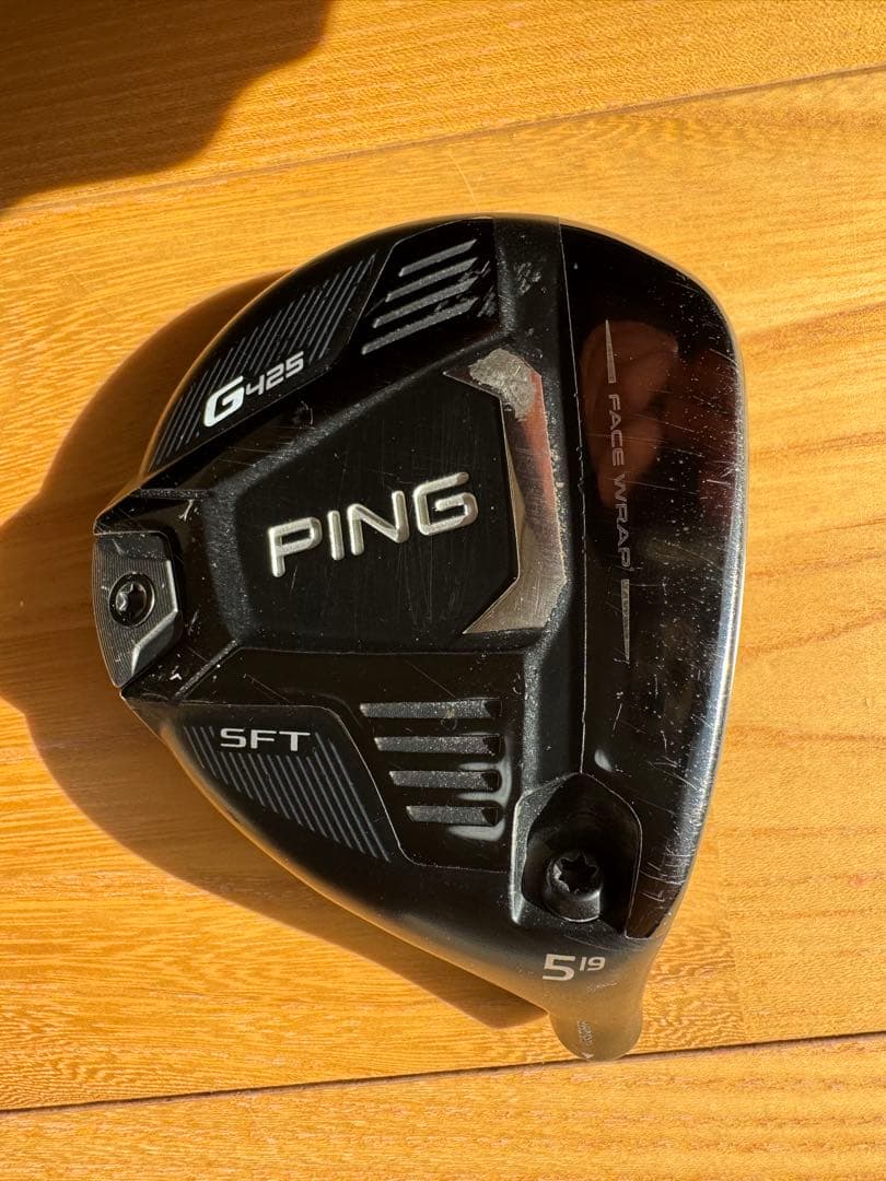PING G425 SFT 5W フェアウェイウッド ヘッドのみ ヘッドカバー付