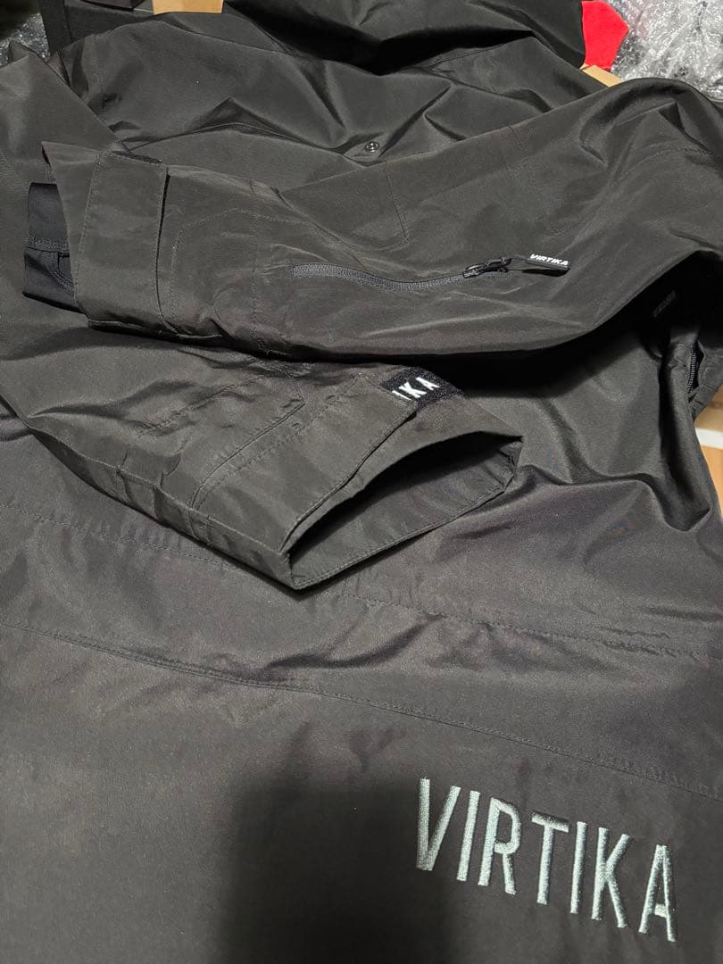 良品　virtika ジャケット　ビブパンツ　セット　M スキー