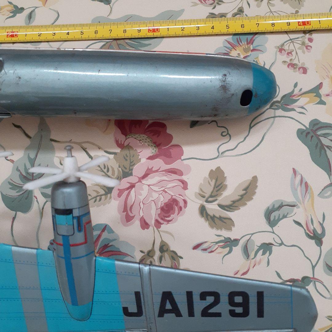 日本航空　DC7 ブリキの飛行機