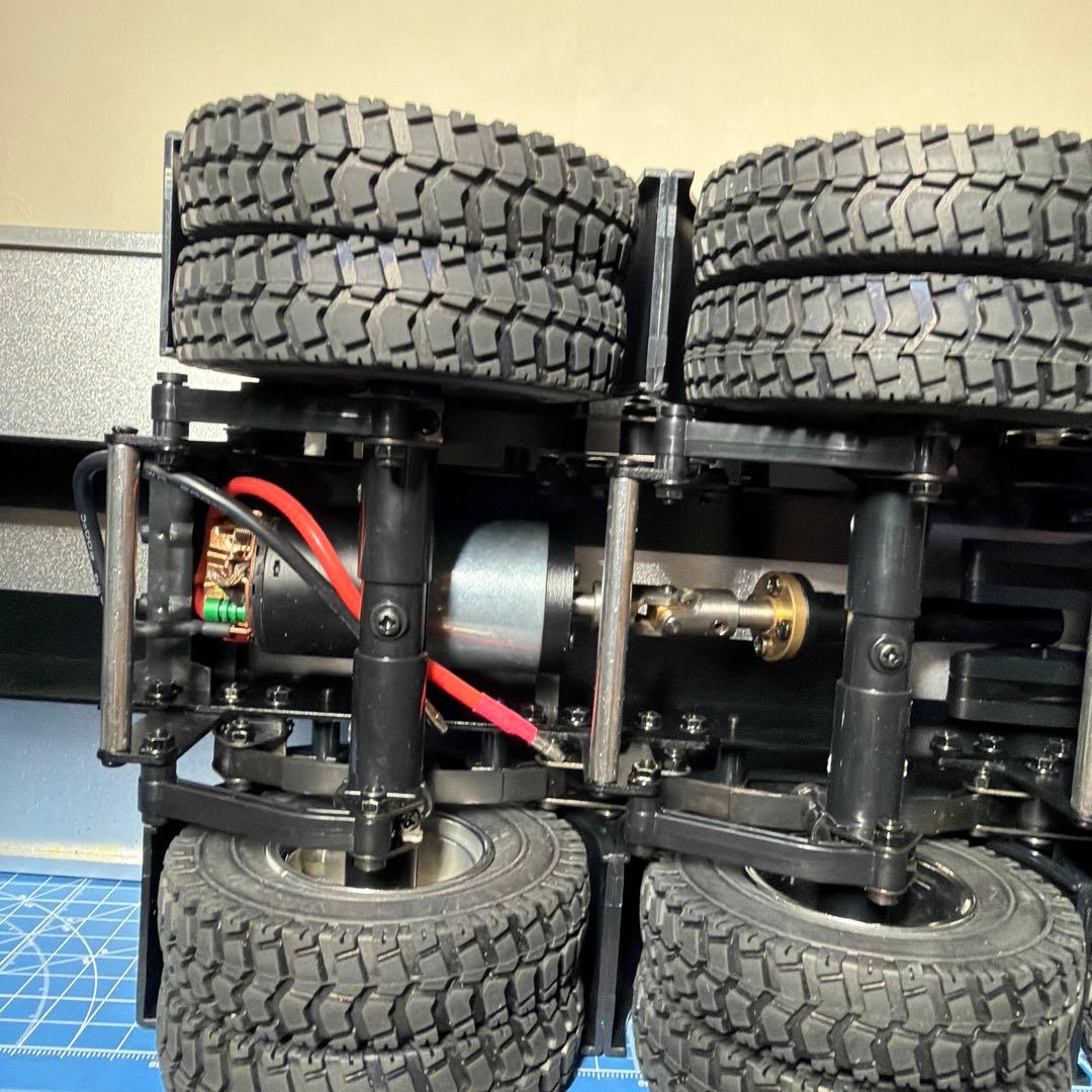 1／14トレーラ3軸ダンプ