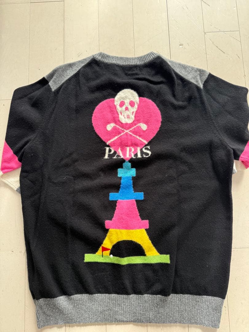 MARK&LONA★50サイズ★激レア★カシミヤ100ニット★金田久美子プロ着用